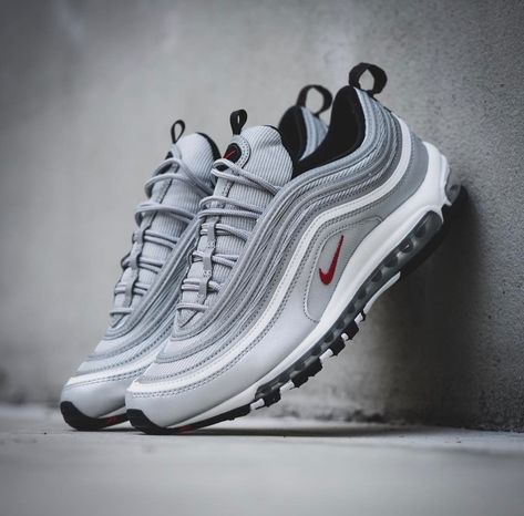 Nike Air Max 97 Silver Bullet Air Max 97 Silver Bullet, Air Max 97s, Nike Airmax 97, Nike Silver, Silver Bullet, Photography Magazine Cover, Supermodels Runway, Photography Magazine, Fashion Advertising