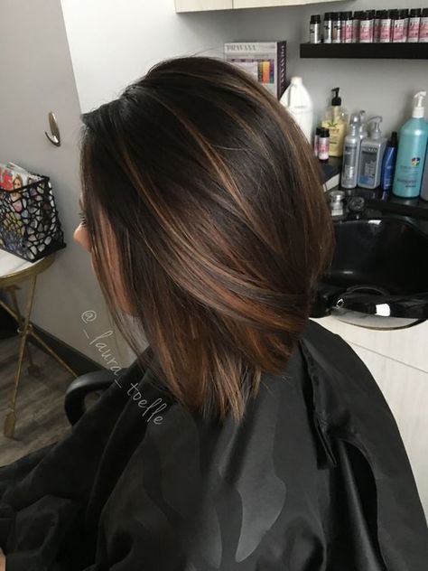 From highlights to lowlights, find out which shades complement your hair color Highlights For Dark Brown Hair, Chocolate Brown Hair Color, Penteado Cabelo Curto, Hair Color And Cut, Brown Hair With Highlights, Hair Envy, Brown Hair Colors, Great Hair, Hair Cut