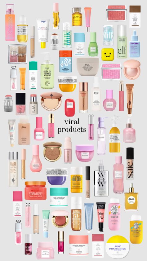 Makeup Shuffles, Cardboard Skincare, Ouai Products, Product Skincare, Makeup Products Sephora, Viral Products, Sephora Skin Care, Diy Cardboard, Sephora Makeup