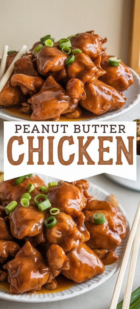 Peanut Butter Recipe, Peanut Butter Chicken, Chunky Peanut Butter, Chicken Stir Fry, Peanut Sauce, Tender Chicken, Butter Recipe, Butter Chicken, Creamy Peanut Butter