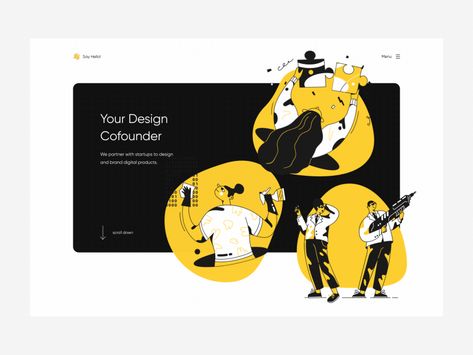 Interaktives Design, Ui Design Trends, Gfx Design, Webdesign Inspiration, Ui Design Website, Website Illustration, Website Design Layout, Ui Design Inspiration, Application Design