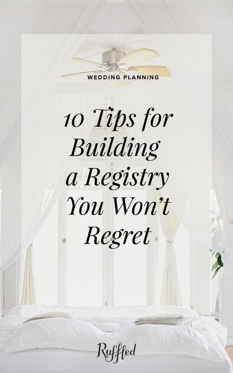 10 Foolproof Tips for Creating a Wedding Registry You Won't Regret ⋆ Ruffled Wedding Registry List, Marriage Registry, Bridal Shower Registry, Wedding Registry Checklist, Best Wedding Registry, Wedding Registry Items, Amazon Wedding Registry, Couples Bridal Shower, Michigan Wedding Venues