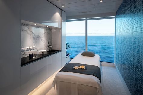 The 7 best cruise ship spas - The Points Guy Cruise Spa, Waxing Studio, Cosmo School, Biggest Cruise Ship, Dream Spa, Best Cruise Ships, Spa Prices, Celebrity Cruises, Norwegian Cruise Line