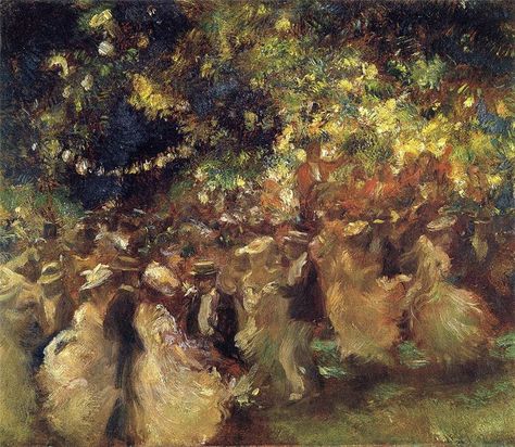 Gaston La Touche, People Dancing, Post Impressionism, Art Et Illustration, Post Impressionists, Famous Art, Ethereal Art, Art Website, Figure Painting