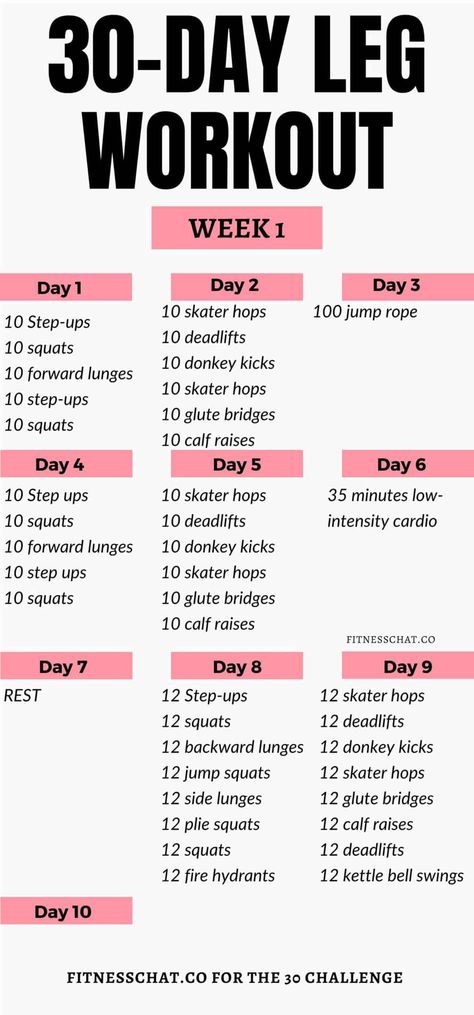 30 Day Leg Challenge For Beginners, 30 Day Leg Challenge, Mom Workout Schedule, Leg Workout Challenge, Best Workout Schedule, Beginner Leg Workout, Beginner Workout Schedule, Home Workout Schedule, 30 Day Workout Plan