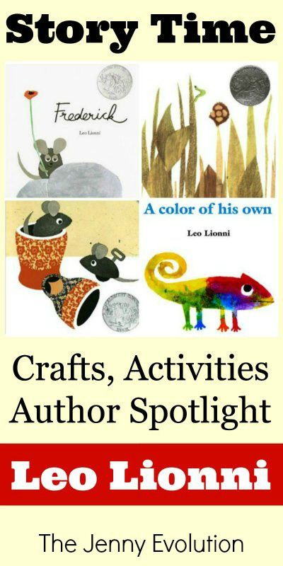 Leo Lionni Books: Author Spotlight, Crafts and Activities Leo Lionni Activities, Story Stretchers, Camping Crafts Preschool, Story Time Crafts, Leo Lionni, Literature Activities, Author Spotlight, Author Study, Leo Lion