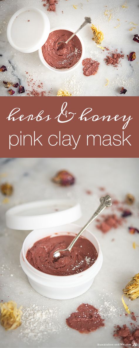 Today’s project is inspired by a face mask I spotted on Instagram that rings it at about $100/100mL. It definitely had some good ingredients in it, but nothing that should make it that sort of wince-worthy expensive. My version blends … Continue reading → Honey Pink, Pink Clay Mask, Blackhead Mask, Turmeric Face Mask, Pink Mask, Brown Spots On Face, Clay Face Mask, Face Mask Recipe, Mascara Facial