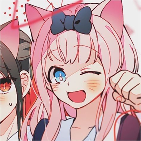 Check my profile/folders for more! Matching Pfp, Hair, Anime, Pink