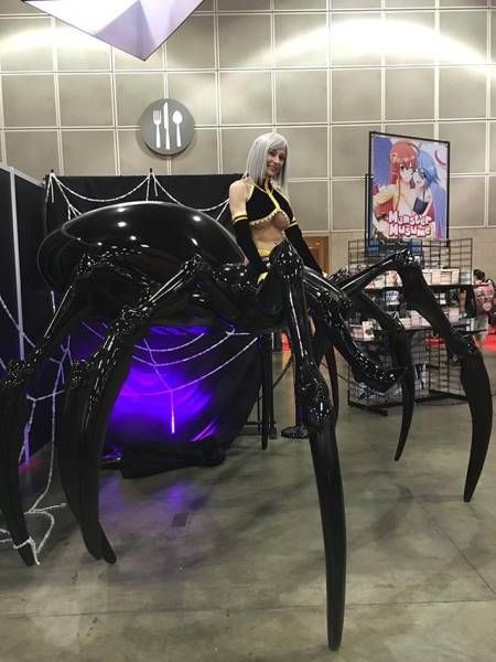 Awesome Drider cosplay 3 People Halloween Costumes, Harry Potter Kostüm, Miss Hulk, Belle Cosplay, Monster Musume, Epic Cosplay, Couples Halloween, 다크 판타지, Cosplay Diy