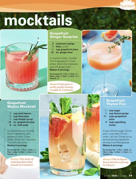 Mocktail Bar, Ice Drink, Aesthetic Drinks, Homemade Cookbook, Mocktail Recipes, Drink Recipes Nonalcoholic, Summer Drink Recipes, Alcoholic Cocktails, Quick Recipes Snacks