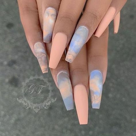 1,239 Likes, 5 Comments - nails (@naailsclips_) on Instagram: “° ° ° ------------------------------------------------------ #nailfeed #nailcandy #nailart…” Colorful Nails, Polygel Nails, Her Nails, Coffin Nails Long, Nail Swag, Acrylic Nails Coffin Short, Summer Acrylic Nails, Nailed It, Fire Nails