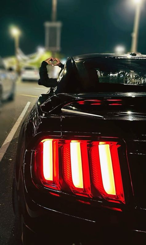 Mustang Photoshoot, Mustang Aesthetic, Illegal Racing Aesthetic, Car Girlfriend, Black Mustang, Mustang Girl, Car Photoshoot, Mustang Wallpaper, Mustang Ecoboost