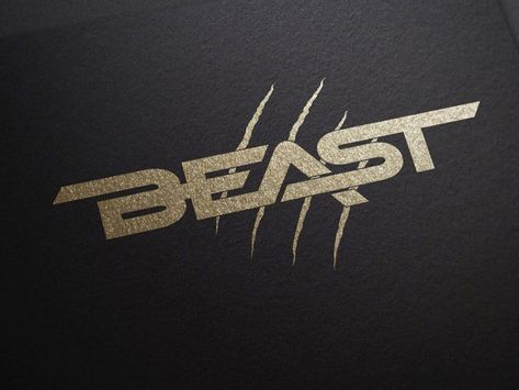 Beast - Fightwear & Fitness Equipment - Branding & Logo Design Beast Logo Design, Beast Logo, Store Branding, Logo Design Ideas, Logo Design Branding, Branding Logo Design, Sports Gym, Fitness Logo, Fitness Equipment