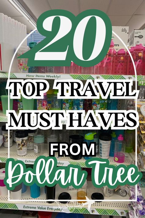 Traveling can be expensive, but stocking up on essentials doesn’t have to be. Dollar Tree offers a variety of affordable travel items that can make your trip smoother and more enjoyable. Here are the top 20 travel essentials you need from Dollar Tree. #Travelhacks #travel #cheap #cheaptravel #dollartree #dollartreefinds Road Trip Dollar Tree, Kid Travel Essentials, Road Trip Bag Essentials, Weekend Travel Essentials, Vacation Goodie Bags, Road Trip Organization Travel Hacks, Road Trip Goodie Bags For Adults, Road Trip Basket For Adults, Dollar Tree Travel Hacks For Kids