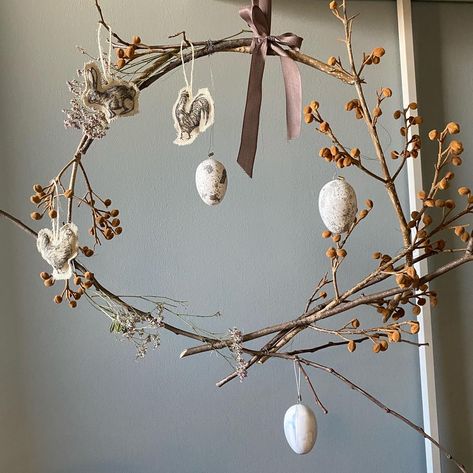 Swedish Easter, Vintage Decoration, Nordic Decor, Easter Decoration, He Is Risen, Easter Decorations, Vintage Home Decor, Vintage Decor, Baby Mobile