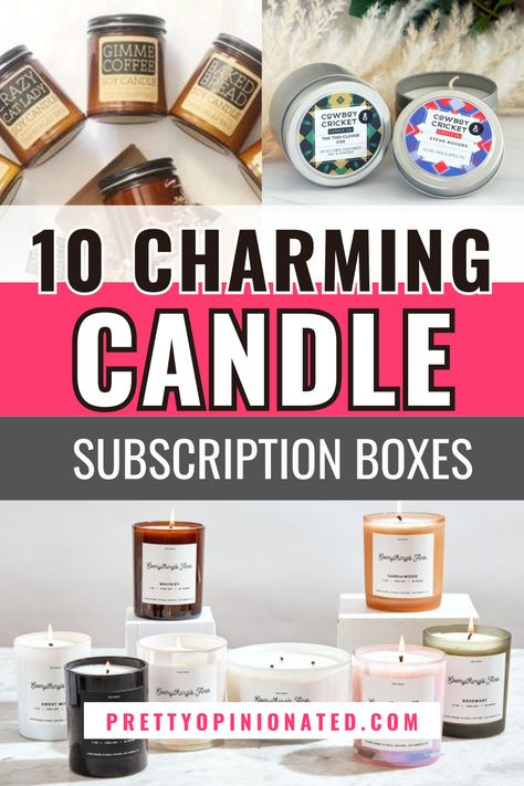 If you’re looking for some amazing candle subscription boxes for yourself or to give as gifts, I’ve got you! From amazing scented options to beautiful handmade decorative candles, there’s something for everyone on my curated list below. Check them out. Homemade Subscription Boxes, Candle Subscription Box Ideas, Subscription Box Design, Boxes Design, Best Candle, Work Supplies, Spell Work, Decorative Candles, Candle Business