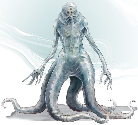 D D Monsters, Eldritch Horror, Dnd Monsters, Alien Design, Alien Races, Monster Concept Art, Alien Creatures, Alien Art, Fantasy Monster