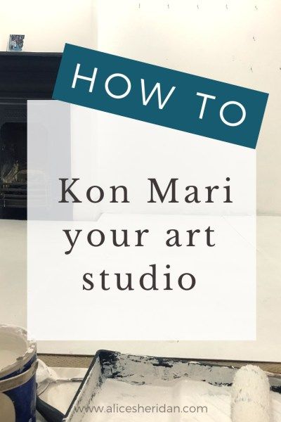 Organize Art Studio, Art Studio At Home Inspiration, Alice Sheridan, Kon Mari, Konmari Organizing, Drafting Tables, Painting Storage, Art Studio Storage, Studio Storage