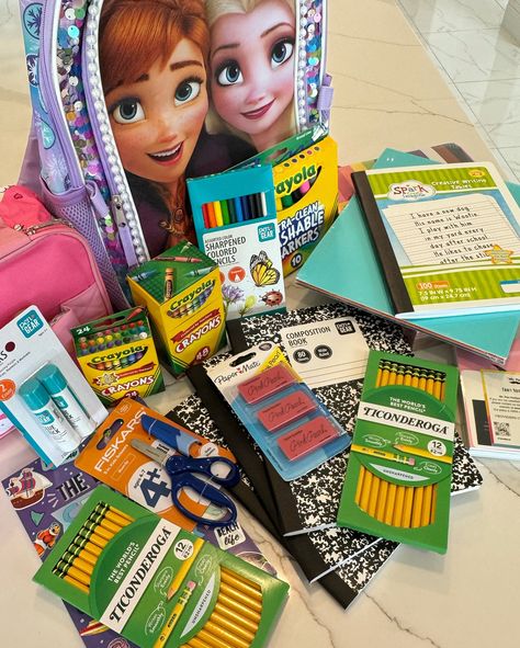 Can you believe the kids are starting Kindergarten and Pre-school this year 🥹?! #WalmartPartner For months, my older daughter has been counting down to elementary school, and with the help of @Walmart, we’re officially fully prepared for the new school year! I got all their school supplies starting at just 25 cents, and I also got some new clothes and shoes for both girls. I honestly thought it would take much longer to finish all my shopping, but Walmart.com had everything on my list, plus... Starting Kindergarten, 5am Club, Jean Jumper, Clothes And Shoes, The New School, Pre School, New School Year, New Clothes, New School