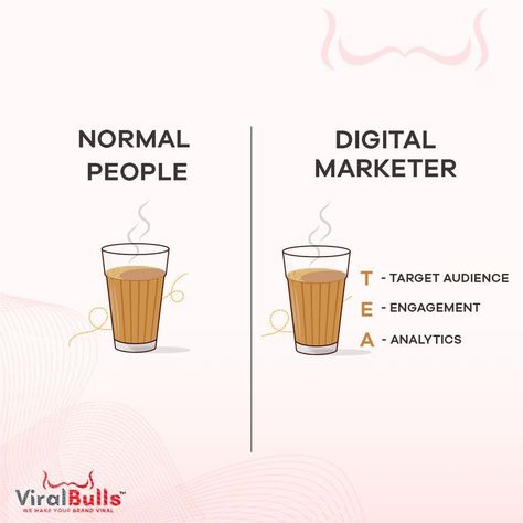 What Tea Actually Means for a #digital #marketer ! 😅 Follow @viral_bulls for more such amazing #content . . #AdvertisingAgency #CreativeAdvertising #ads #viralbull #digitalmarketing #godigitalbusiness #marketplace #digitalmarketing #marketingideas #entrepreneurship #algorithm #contentmarketingtips #brand #branding #brandingquotes #brandingdesign #brandinginspiration #brandingagency.#digitalmarketing #onlinemarketing #socialmediastrategy #contentmarketing #SEOstrategy #digitaladvertising Digital Marketing Humor, Marketing Jokes, Marketing Meme, Marketing Humor, Digital Advertising Design, Digital Marketing Quotes, Media Advertising Design, Ads Creative Advertising Ideas, Social Media Branding Design