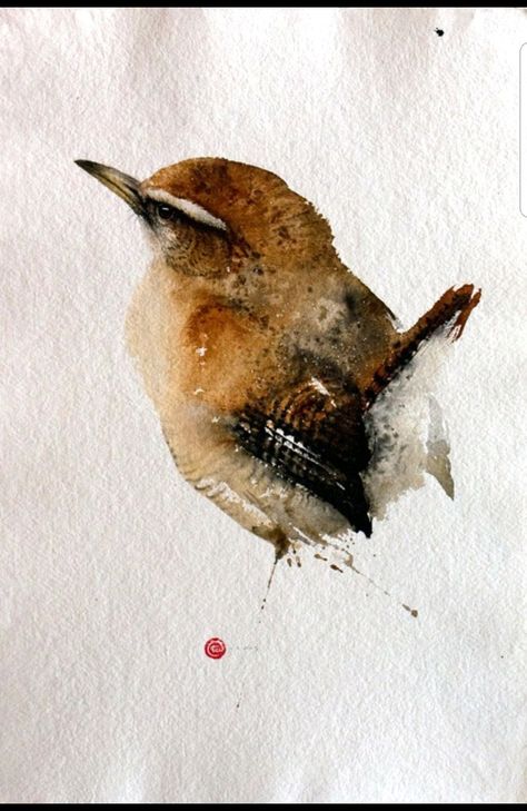 Bird Artists, Bird Watercolor Paintings, Cat Air, Textured Canvas Art, Hur Man Målar, Watercolour Art, Painting Lessons, Bird Drawings, Mini Canvas Art