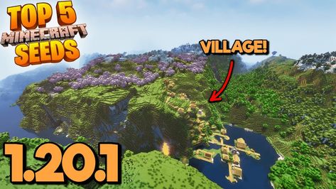 Top 5 Best New Minecraft Trails & Tales Seeds (1.20.1, 1.19.4) - Java/Bedrock Edition Minecraft Pe Seeds, Cool Minecraft Seeds, Minecraft Seeds, Island Survival, Minecraft Seed, Minecraft Blocks, Flat World, Minecraft Plans, Minecraft Survival