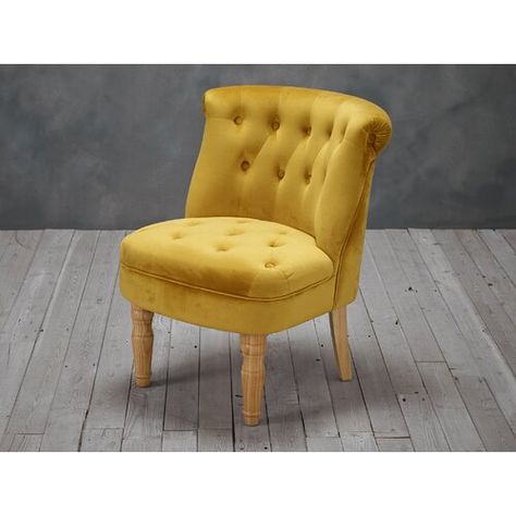 Marlow Home Co. Rasc Chaise Lounge & Reviews | Wayfair.co.uk Feel Aesthetic, Winged Chair, Mustard Chair, Modern And Traditional Decor, Cocktail Chair, Fabric Accent Chair, Stylish Chairs, Colorful Chairs, Velvet Chair