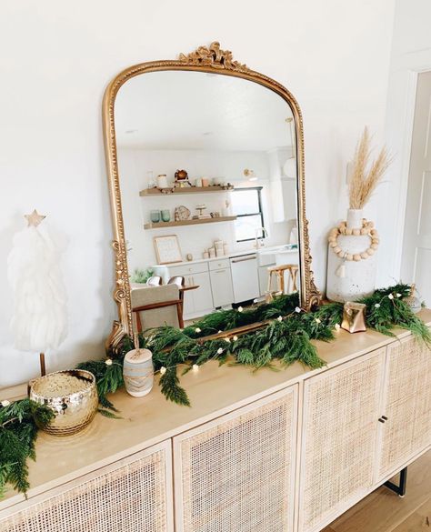 Gleaming Primrose Mirror, Primrose Mirror, Anthropologie Mirror, Antique Gold Mirror, Anthropologie Christmas, Mirror Dining Room, Entryway Mirror, Dining Room Spaces, Lulu And Georgia