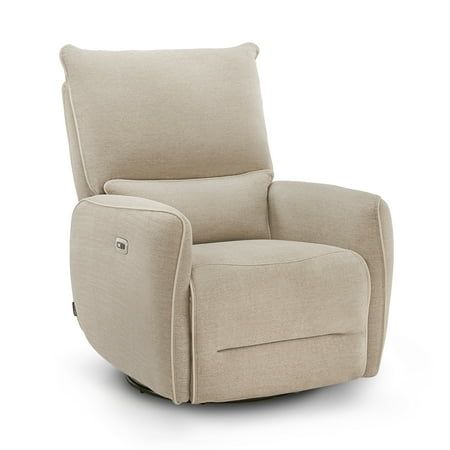 If you think a chair can't be both irresistibly comfy and feature, then you've never meet the MCombo power swivel glider recliner. Just try to touch the buttons of your power recliner, smooth and quiet operations of the backrest, and footrest provide excellent enjoyment and convenience. In addition to these, gentle swivel and glider rocker offer comfort and enhance life. Item Specifications Overall Dimension: 32"(L) x 32"(W) x 41"(H) Seat Area: 22"(W) x 20.9"(D) Seat Height: 19.7" Backrest Heigh Rocker Recliner Chair, Swivel Glider Recliner, Glider Rocker, Recliner Chairs, Glider Recliner, Gravity Chair, Nursery Fabric, Swivel Glider, Rocker Recliners