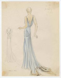 1930s Costume, Callot Soeurs, 30s Dresses, Vintage Fashion 1930s, Vintage Evening Gowns, 1930's Fashion, Vintage Hollywood Glamour, Fashion Illustration Vintage, Costume Institute