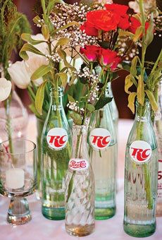 52495151876034261_fGB2uGKV_f Rc Cola And Moon Pie, Pie Decor, Bohemian Restaurant, Moon Pie, Romantic Rustic Wedding, Bottle Centerpieces, Jar Centerpieces, Rose Centerpieces, Rc Cola