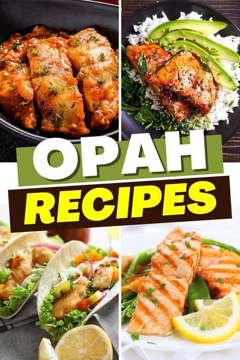 Try these opah recipes for something new and exciting for dinner. From grilled to seared to served in tacos, opah, or moonfish, might become your new favorite. Opah Fish Recipes, Opah Recipe, Opah Fish, Hawaiian Fish, Canned Seafood, Fresh Dishes, Summer Cookouts, Cooking Seafood, Refried Beans