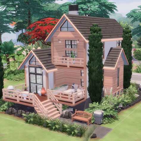 Hello all! I have a new build out on the gallery, and up on my channel - go check it out! Modern 3 Level Home 🌸Gallery: VelvettB 🌸Speedbuild: https://youtu.be/GR9rRCpbc98 @thesims #sims4 #thesims4 #showusyourbuilds #sims4build #thesims4build #sims4buildnocc #velvettb Sims 4 Art Gallery Lot, Sims 4 Oasis Springs Build, Willow Creek Sims 4 Rebuild, 701 Zenview Sims 4, Sims 4 Gallery Lots No Cc, Home Gallery, Level Homes, New Build, Sims 4 Build