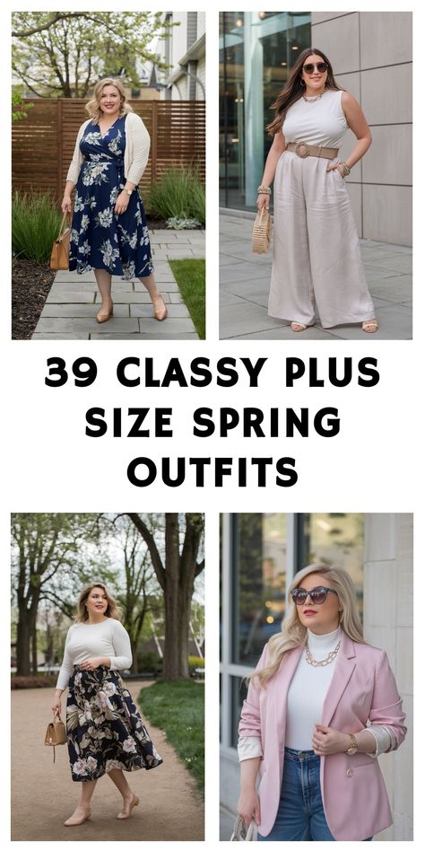 Find your ideal plus size spring outfits with these 39 fabulous and trendy choices! From flowy dresses to chic separates, these outfits will keep you comfortable and on-trend all season long. Perfect for those who want a stylish, confident look for spring. Plus Size Spring Outfits, Plus Size Spring, Flowy Dresses, Flowy Dress, Spring Outfits, Plus Size, Dresses