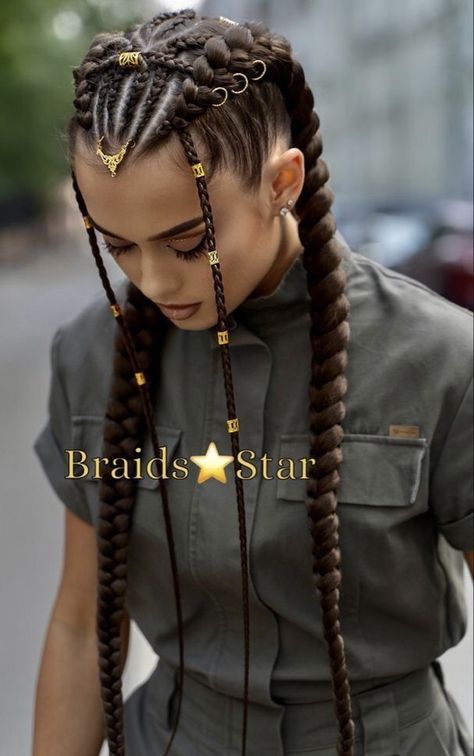 Rave Hair, Coily Hair, Festival Hair, Natural Hair Braids, Hair Stylist Life, Long Braids, Braids For Long Hair, Hair Designs, Trendy Hairstyles