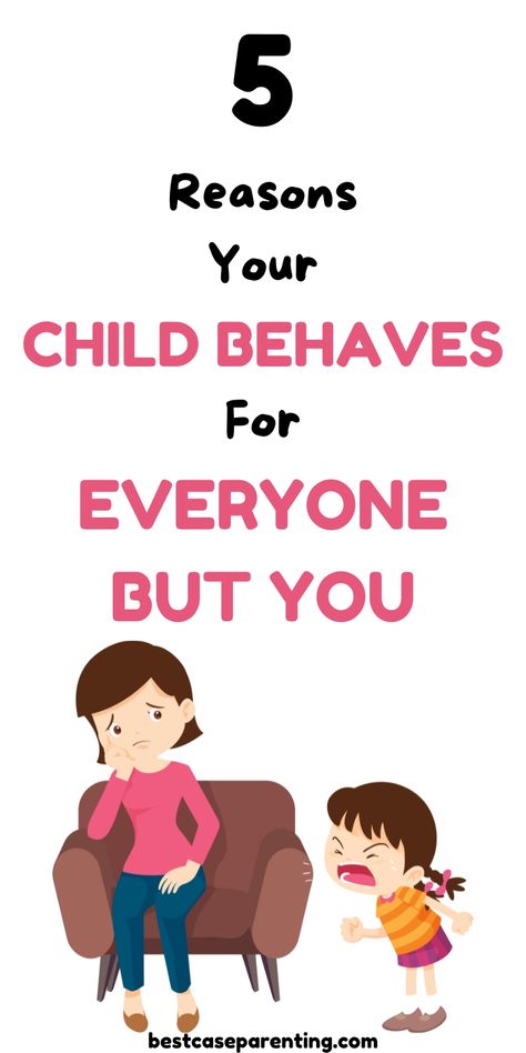 Discover 5 reasons your child behaves for everyone but you. Learn why this happens and how to manage it effectively. Perfect for parents seeking to understand and improve their child's behavior at home. #ChildBehavior Behavior Management At Home, Kids Psychology, Child Behavior Problems, Toddler Friendly Meals, Toddler Behavior, Emotional Child, Potty Training Tips, Behaviour Chart, Behavior Change