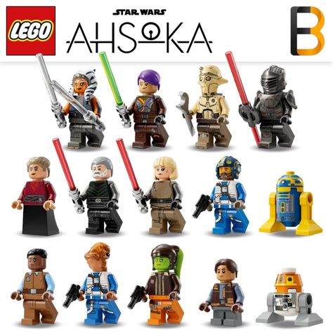 Lego Star Wars Mini, Lego Jedi, Star Wars Minifigures, Lego Starwars, Lego Ideas, Cool Lego, Lego Star, Lego Star Wars, Model Trains