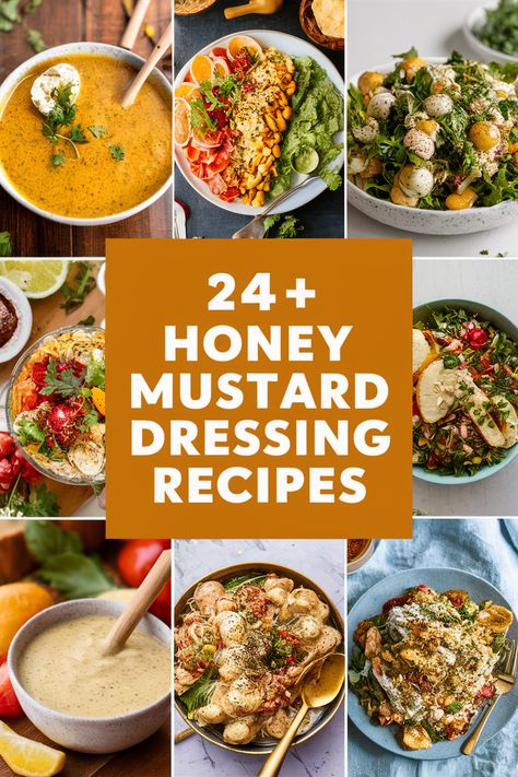 24+ Homemade Honey Mustard Dressing Recipes to Elevate Your Salads and Dishes Today!... Elevate your salads and dishes with these delicious homemade honey mustard dressing recipes!... Perfect for adding flavor to greens sandwiches and veggies. Say goodbye to store-bought dressings and enjoy the sweet and tangy goodness of honey mustard. Perfect for summer picnics or cozy family dinners. Taste the difference today!... https://ostrali.com/foodr/honey-mustard-dressing-recipes Salad With Dijon Mustard Dressing, Ground Mustard Recipes, Homemade Honey Mustard Dressing, Honey Salad Dressing, Honey Mustard Sauce Recipe, Mustard Recipes, Homemade Salad Dressing Recipes, Honey Mustard Salad Dressing, Mustard Salad Dressing