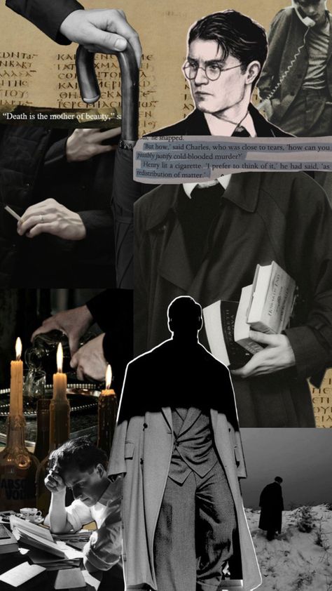 Secret History Henry, The Secret History Aesthetic, Henry Winter, Blood On The Tracks, Beauty Behind The Madness, Donna Tartt, Reading Habits, The Secret History, Winter Aesthetic