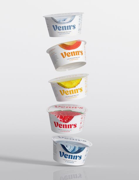 Cottage Cheese Packaging, Frozen Yogurt Ideas, Yogurt Package Design, Yoghurt Packaging Design, Yogurt Design, Yogurt Packaging Design, Yoghurt Packaging, Subscription Box Design, Yogurt Brands