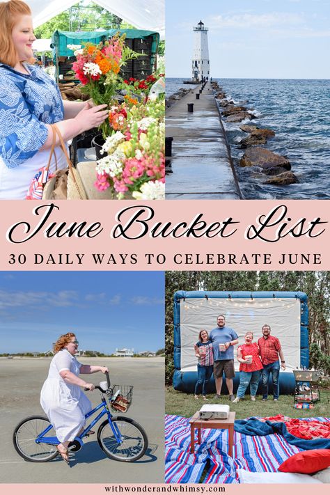 June Bucket List | With Wonder and Whimsy June Bucket List, Movie Candy, Ooni Pizza, With Wonder And Whimsy, Wonder And Whimsy, Summer Traditions, National Best Friend Day, Happy June, Getting Outside