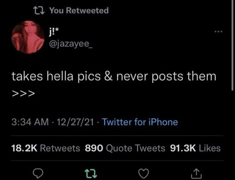 Relateable Posts Twitter Baddie, Photo Dump Twitter Quote, Photo Dump Tweets, Tik Tok Captions, Short Captions, Wallpaper Girly, Hashtag Relatable, Relatable Stuff, Relatable Tweets