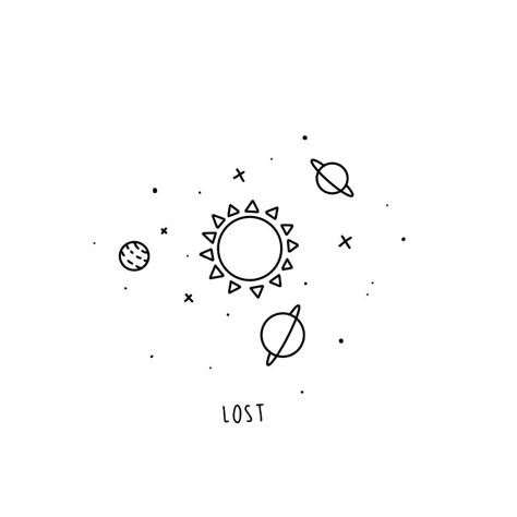 Cute Design! Follow You, Planets, The Sun, Tennis, Sun, Black