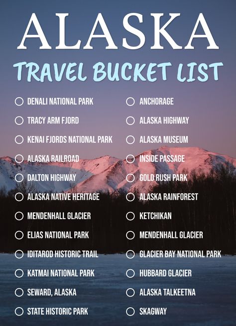 Bucket List Template, Alaska Bucket List, 50 States Travel, Rhode Island Travel, South Dakota Travel, Usa Bucket List, Tennessee Travel, Holiday Travel Destinations, Travel Bucket List Usa