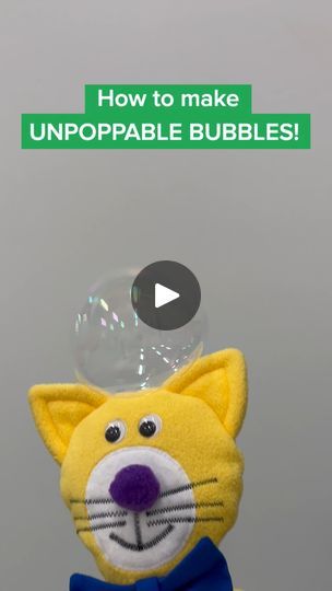 Unpoppable Bubbles, Bubble Recipe, Bubble Mix, Happy Day Quotes, Surface Tension, Kid Experiments, Simple Toys, Kids Church, Preschool Art