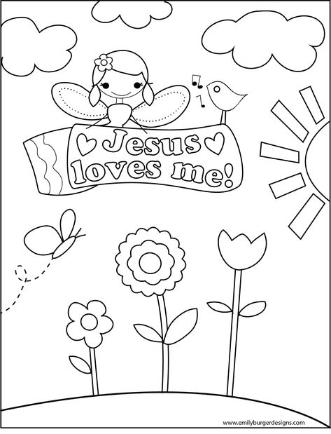 Jesus Loves Me Coloring Pages Sunday School Coloring Sheets, Free Thanksgiving Coloring Pages, Toddler Bible, Jesus Coloring Pages, Sunday School Coloring Pages, Valentine Coloring Pages, Preschool Coloring Pages, Preschool Bible, Love Coloring Pages