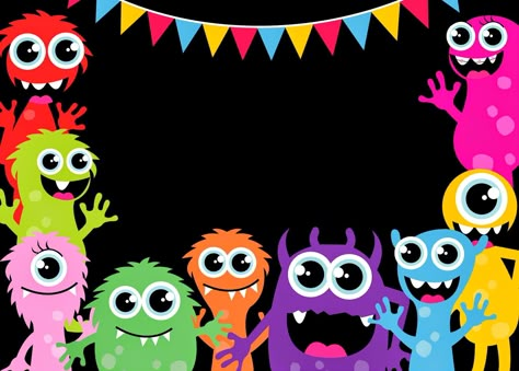 Monster Theme Classroom, Monster Classroom, Monster Invitations, Monster Birthday Invitations, Monster 1st Birthdays, Monster Crafts, Monster Birthday Parties, Monster Theme, Cartoon Monsters