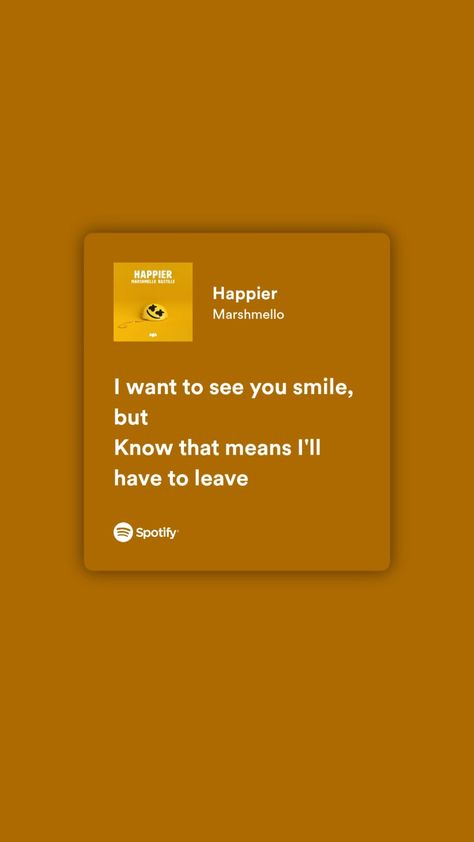 Happier Marshmello, Happier Lyrics, Happy Song, Anime Child, Just Lyrics, Music Quotes, Song Lyrics, Meant To Be, Songs