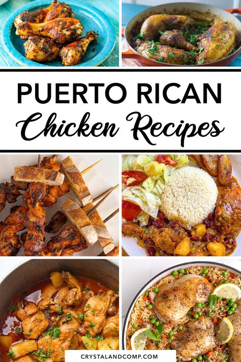 Puerto Rican Style Chicken, Chicken Puerto Rican Recipes, Puerto Rican Seasoning, Cheap Puerto Rican Meals, Puerto Rican Baked Chicken Recipes, Portarican Food Puerto Rico, Puerto Rican Fish Recipes, Puerto Rican Chicken Breast Recipes, Latin Chicken Recipes