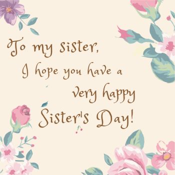 Sister’s Day is celebrated on the first Sunday in August each year. Get some ideas for celebrating this special holiday with your sister. Happy Sister's Day! Sister Day Quotes, Happy Sister Day, Happy Sisters Day, Sister's Day, Happy Girls Day, Sisterhood Quotes, Sisters Day, National Sisters Day, Skull Drawings